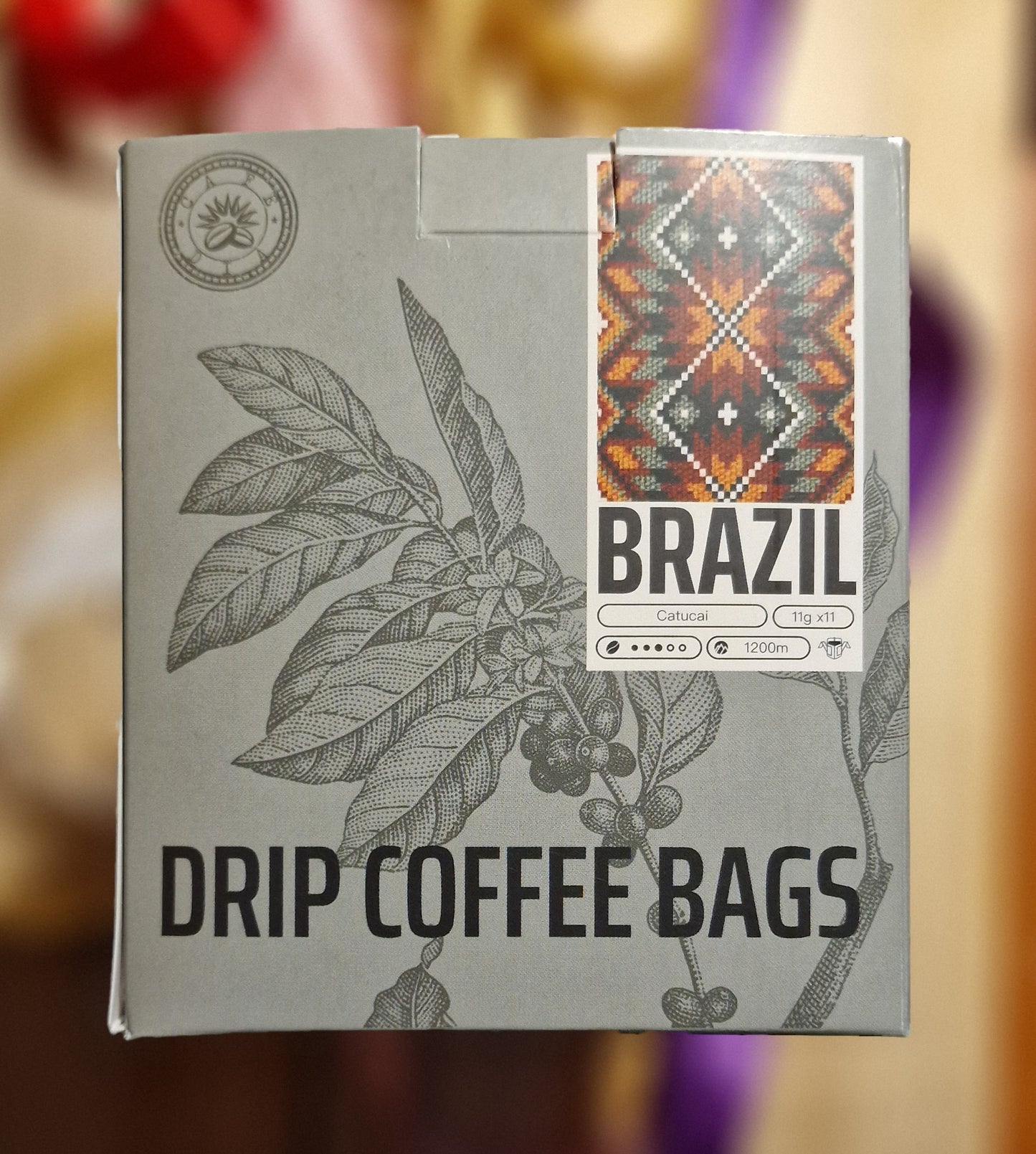 DRIP COFFEE kafijas maisiņi 11x11g BRAZIL