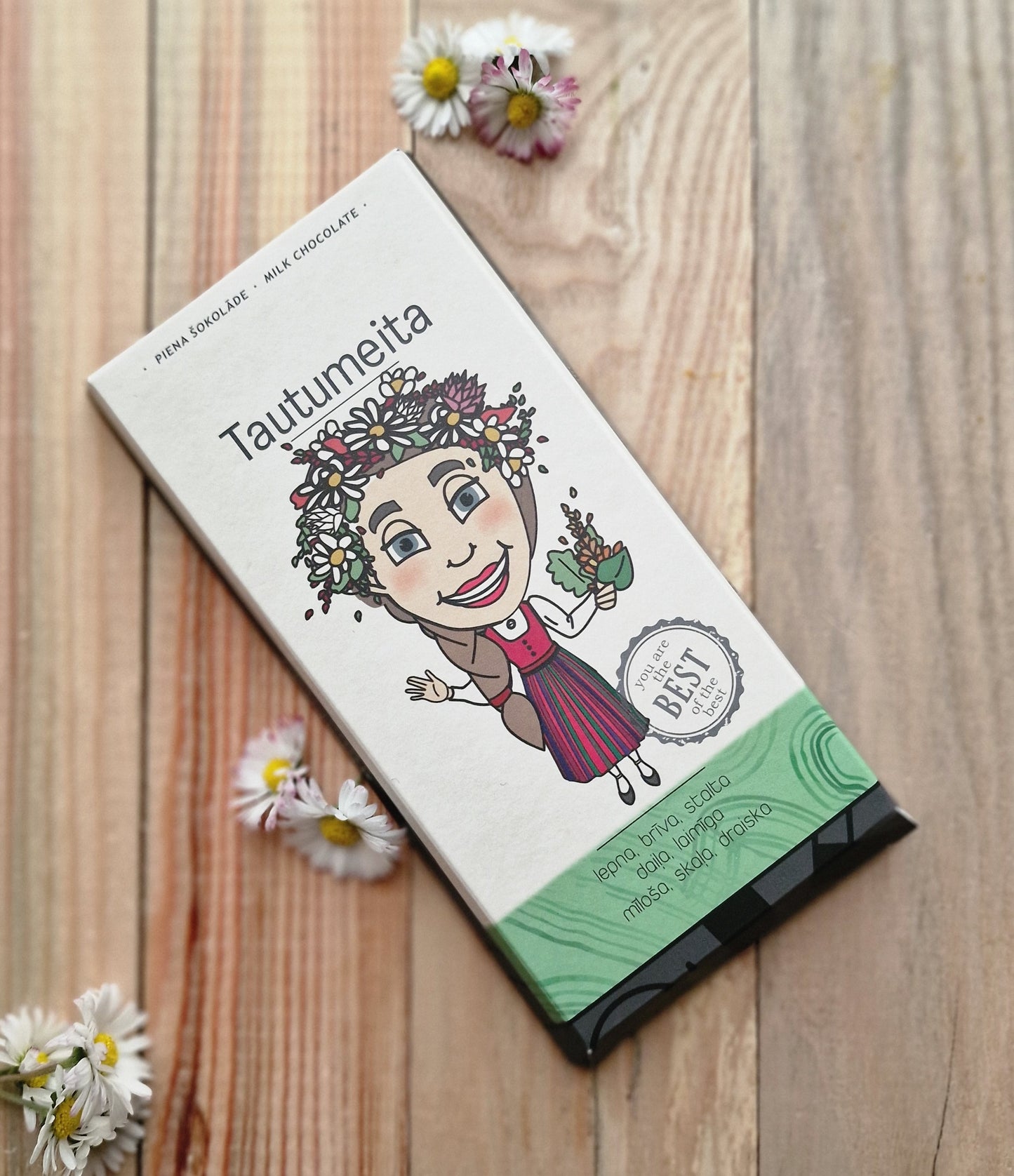 Chocolate card TAUTUMEITA