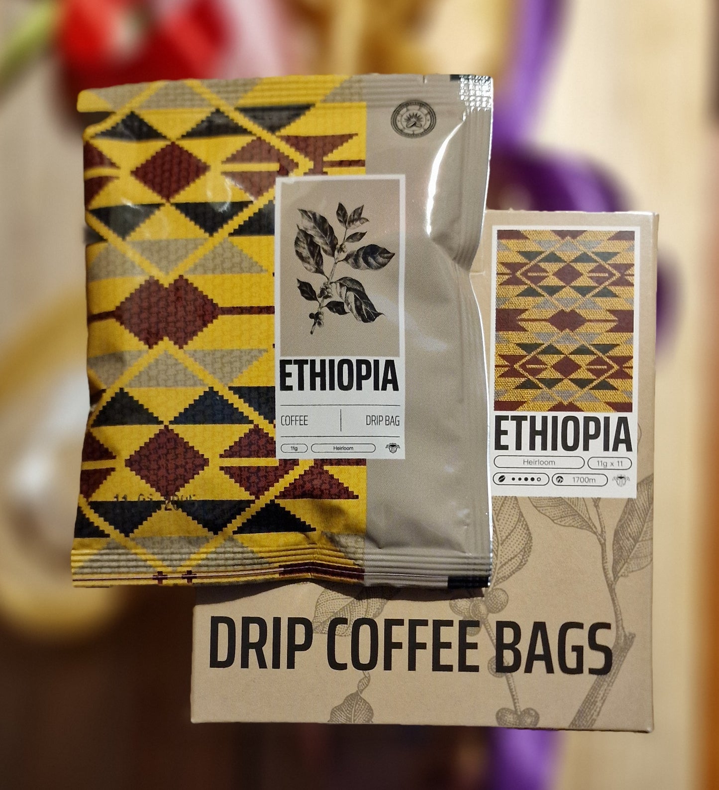  DRIP COFFEE coffee bags 11x11g ETHIOPIA