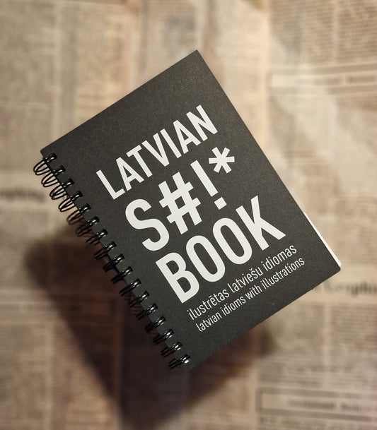  Latvian Stuff Book. Illustrated Latvian idioms
