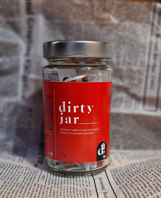 Latvian StuffBook Dirty Jar spēle pāriem